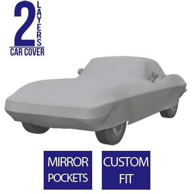 Full Car Cover for Chevrolet Corvette 1964 Convertible 2-Door - 2 Layers