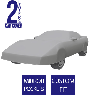 Full Car Cover for Chevrolet Corvette 1984 Coupe 2-Door - 2 Layers