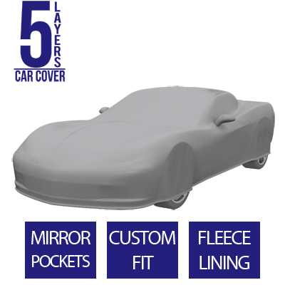 Full Car Cover for Chevrolet Corvette ZR1 2009 Convertible 2-Door - 5 Layers