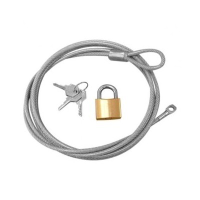 Cable Lock Set (Cable, Key and Lock)