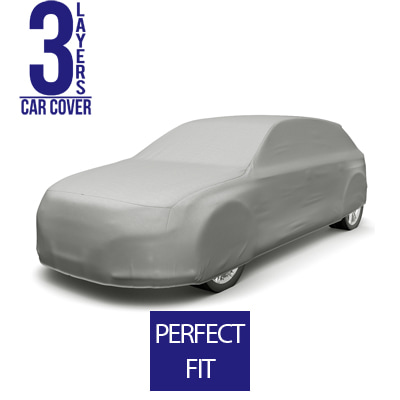 Full Car Cover for Saturn LW200 2002 Wagon 4-Door - 3 Layers